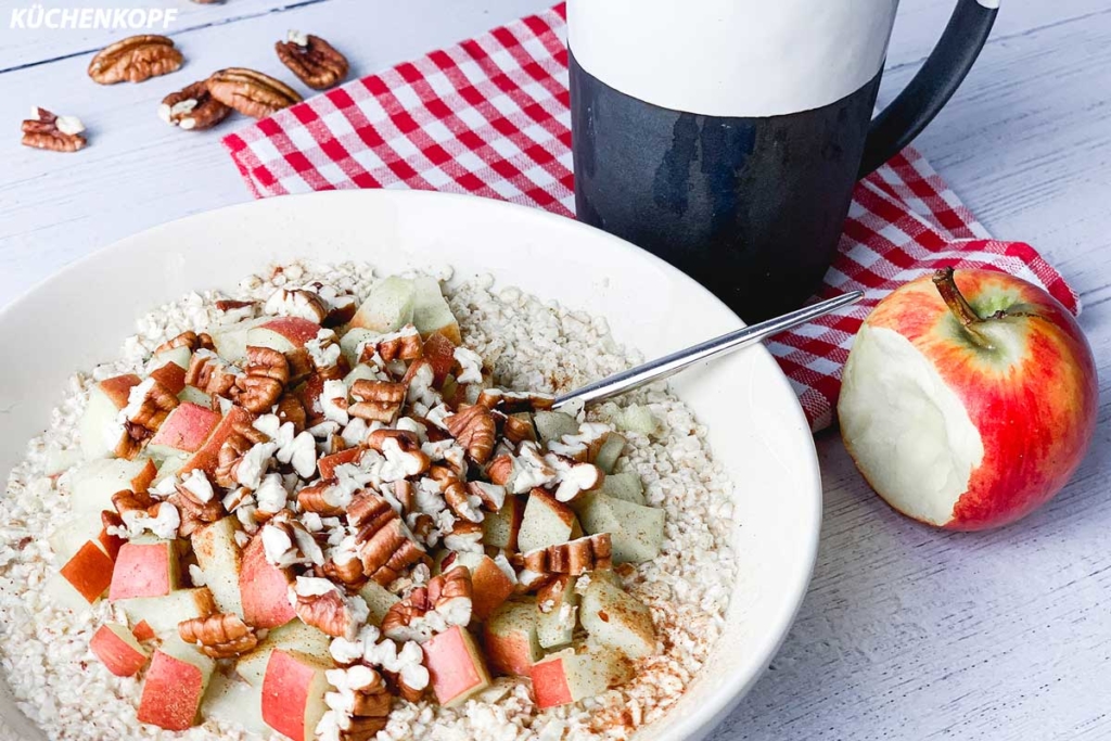"Abircko" Apfel-Haferflocken Frühstück