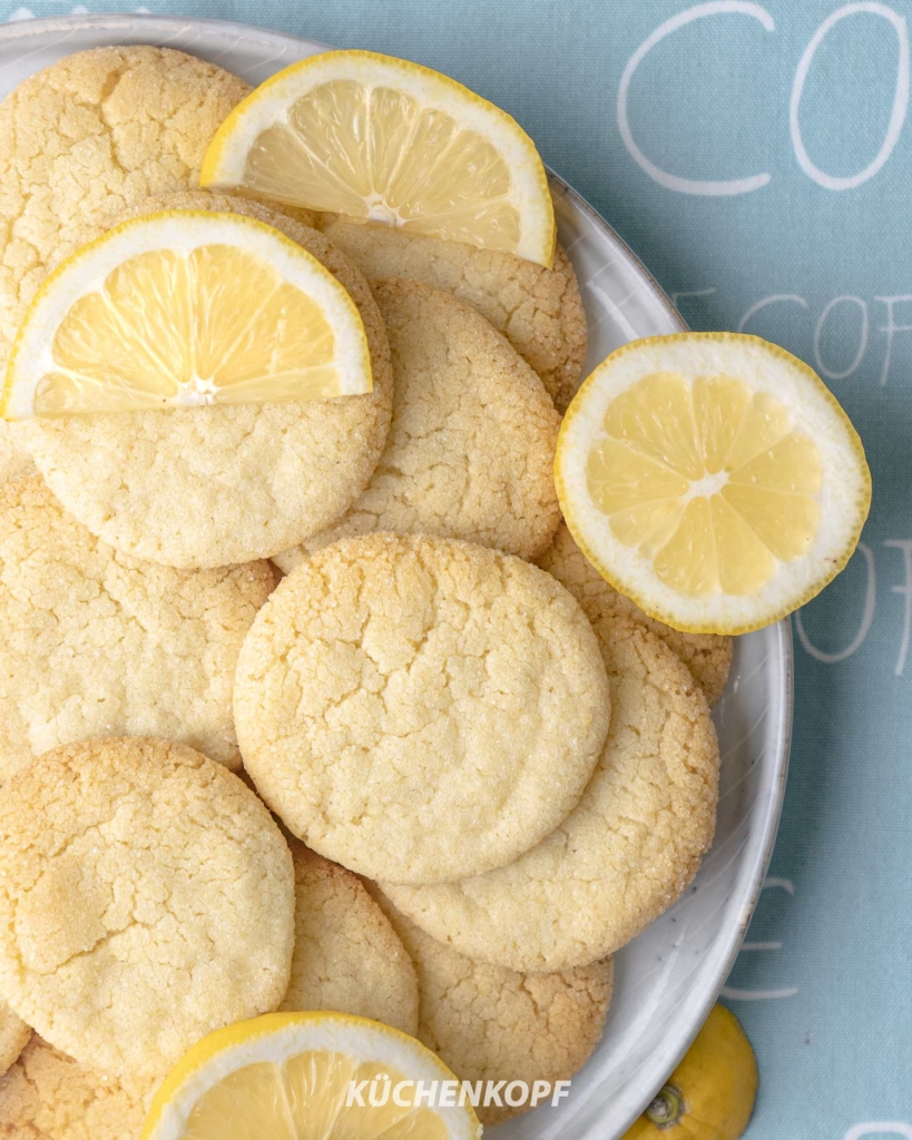 Zitronen-Zucker Cookies