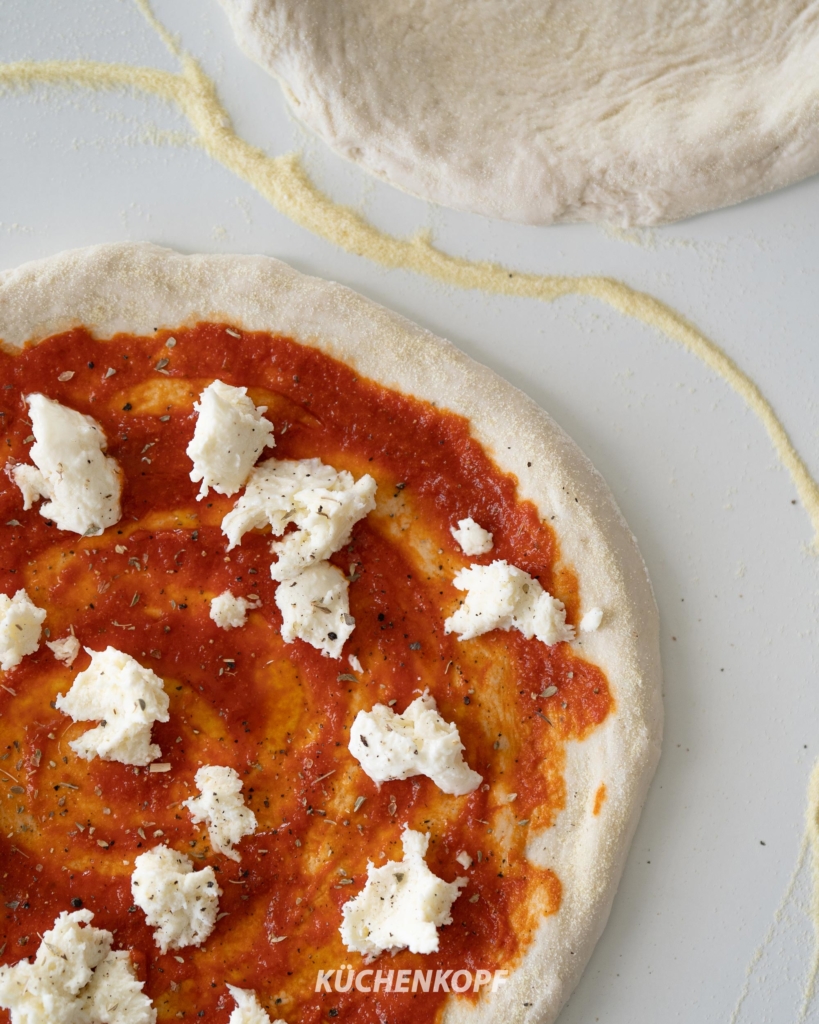Neapolitanischer Pizzateig