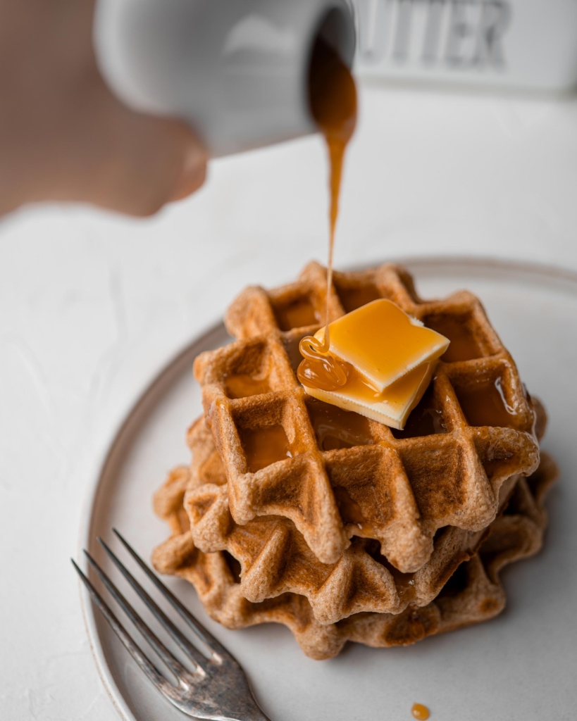 Vegane Turbo-Waffeln aus dem Mixer